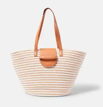 Kmart Rope basket bag-stripe,no size offer
