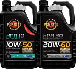 SuperCheap Auto Penrite HPR 10 & HPR 30 5L Engine Oils offer
