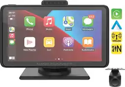 SuperCheap Auto Nanocam+ 7” Carplay Monitor With Reverse Camera^ offer