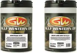 SuperCheap Auto Gulf Western 20L Gear & Auto Transmission Fluids^ offer