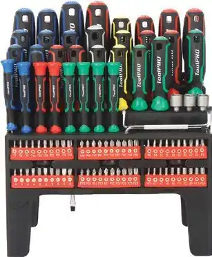 SuperCheap Auto ToolPRO 100 Pce Screwdriver Set offer
