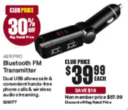 SuperCheap Auto Bluetooth FM Transmitter offer