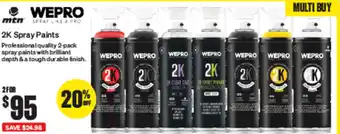 SuperCheap Auto 2K Spray Paints offer