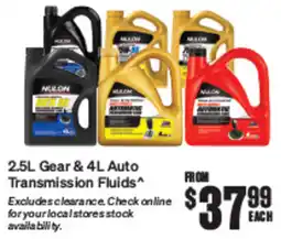 SuperCheap Auto 2.5L Gear & 4L Auto Transmission Fluids offer