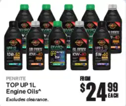 SuperCheap Auto Penrite top up engine oils offer