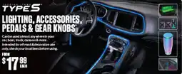 SuperCheap Auto Lighting, accessories, pedals & gear knobs offer