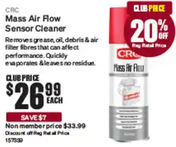 SuperCheap Auto Mass Air Flow Sensor Cleaner offer