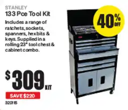 SuperCheap Auto 133 Pce Tool Kit offer