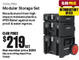 SuperCheap Auto Modular Storage Set offer