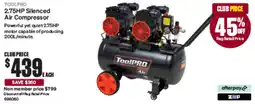 SuperCheap Auto 2.75HP Silenced Air Compressor offer