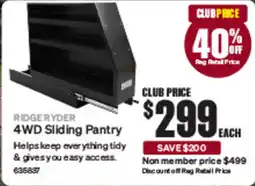 SuperCheap Auto 4WD Sliding Pantry offer