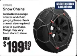 SuperCheap Auto Snow Chains offer