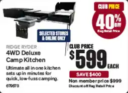 SuperCheap Auto 4WD Deluxe Camp Kitchen offer