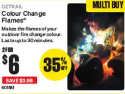 SuperCheap Auto Colour Change Flames offer