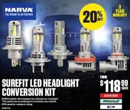 SuperCheap Auto Surefit led headlight conversion kit offer