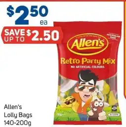 Foodland Allen's Lolly Bags offer