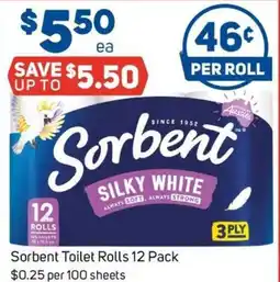 Foodland Sorbent Toilet Rolls offer
