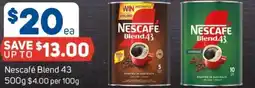 Foodland Nescafé Blend 43 offer