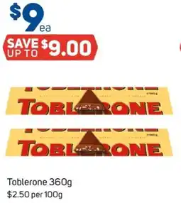 Foodland Toblerone offer
