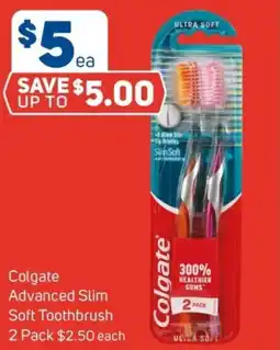 Foodland Colgate Advanced Slim Soft Toothbrush offer