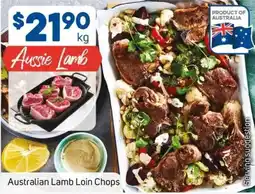 Foodland Australian Lamb Loin Chops offer
