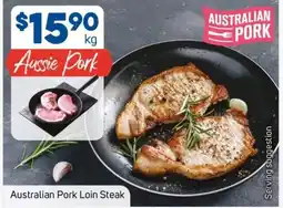Foodland Australian Pork Loin Steak offer