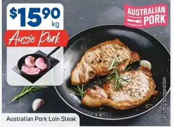 Foodland Australian Pork Loin Steak offer