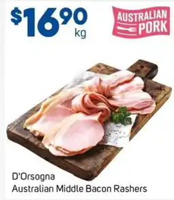 Foodland D'Orsogna Australian Middle Bacon Rashers offer