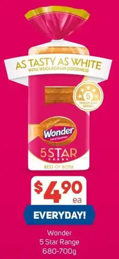 Foodland Wonder 5 Star Range offer