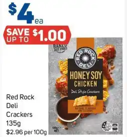 Foodland Red Rock Deli Crackers offer