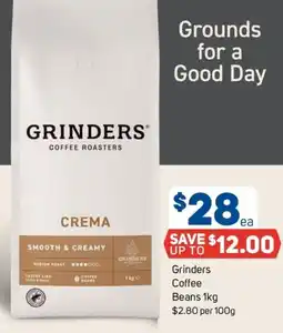 Foodland Grinders Coffee Beans offer
