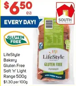 Foodland LifeStyle Bakery Gluten Free Soft 'n' Light offer