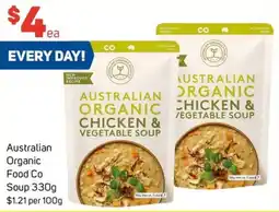 Foodland Australian Organic Food Co Soup offer