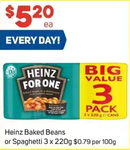 Foodland Heinz Baked Beans or Spaghetti offer