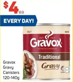 Foodland Gravox Gravy Canisters offer
