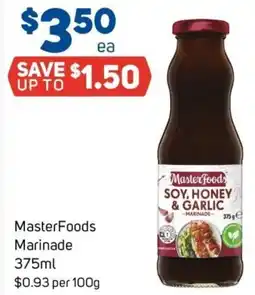 Foodland MasterFoods Marinade offer