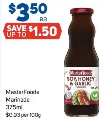 Foodland MasterFoods Marinade offer