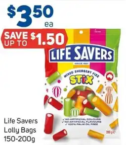 Foodland Life Savers Lolly Bags offer