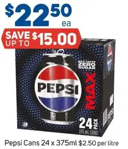 Foodland Pepsi Cans offer