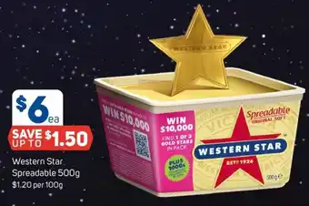 Foodland Western Star Spreadable offer