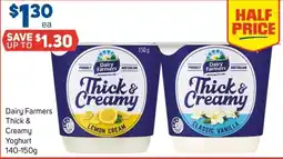 Foodland Dairy Farmers Thick & Creamy Yoghurt offer