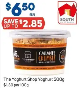 Foodland The Yoghurt Shop Yoghurt offer