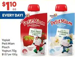Foodland Yoplait Petit Miam Pouch Yoghurt offer