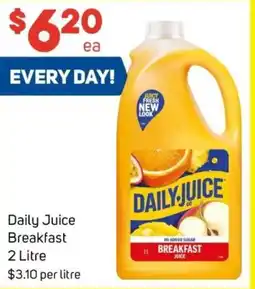 Foodland Daily Juice Breakfast offer