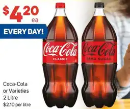 Foodland Coca-Cola or Varieties offer