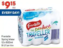 Foodland Frantelle Spring Water offer