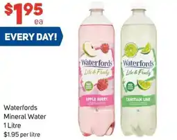 Foodland Waterfords Mineral Water offer