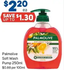 Foodland Palmolive Soft Wash Pump offer