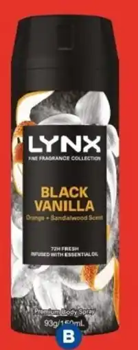Foodland LYNX Body Spray or Deodorant offer