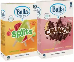 IGA Bulla Ice Cream Sticks 8‑14 Pack Selected Varieties offer